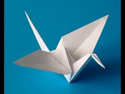 [TUTO] Origami Grue (Oiseau) Tutoriel FR
