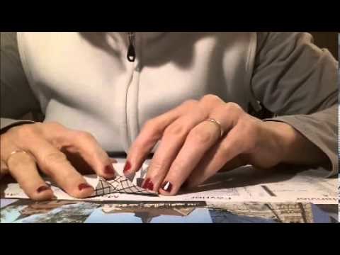 Tuto Robe origami