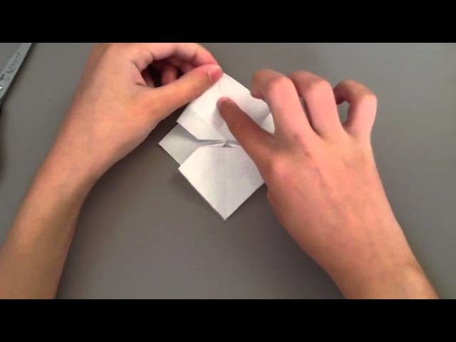 Faire un nœud papillon en origami - Idée d'origami originale