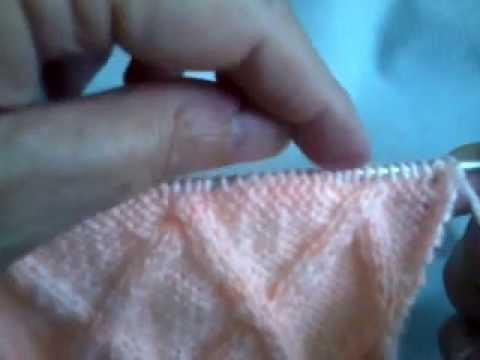 Apprendre à faire des losanges au tricot