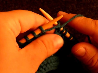 Apprendre à tricoter : le point tour Eiffel (2.2)