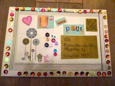 Décorer une enveloppe - Decorate an envelope !