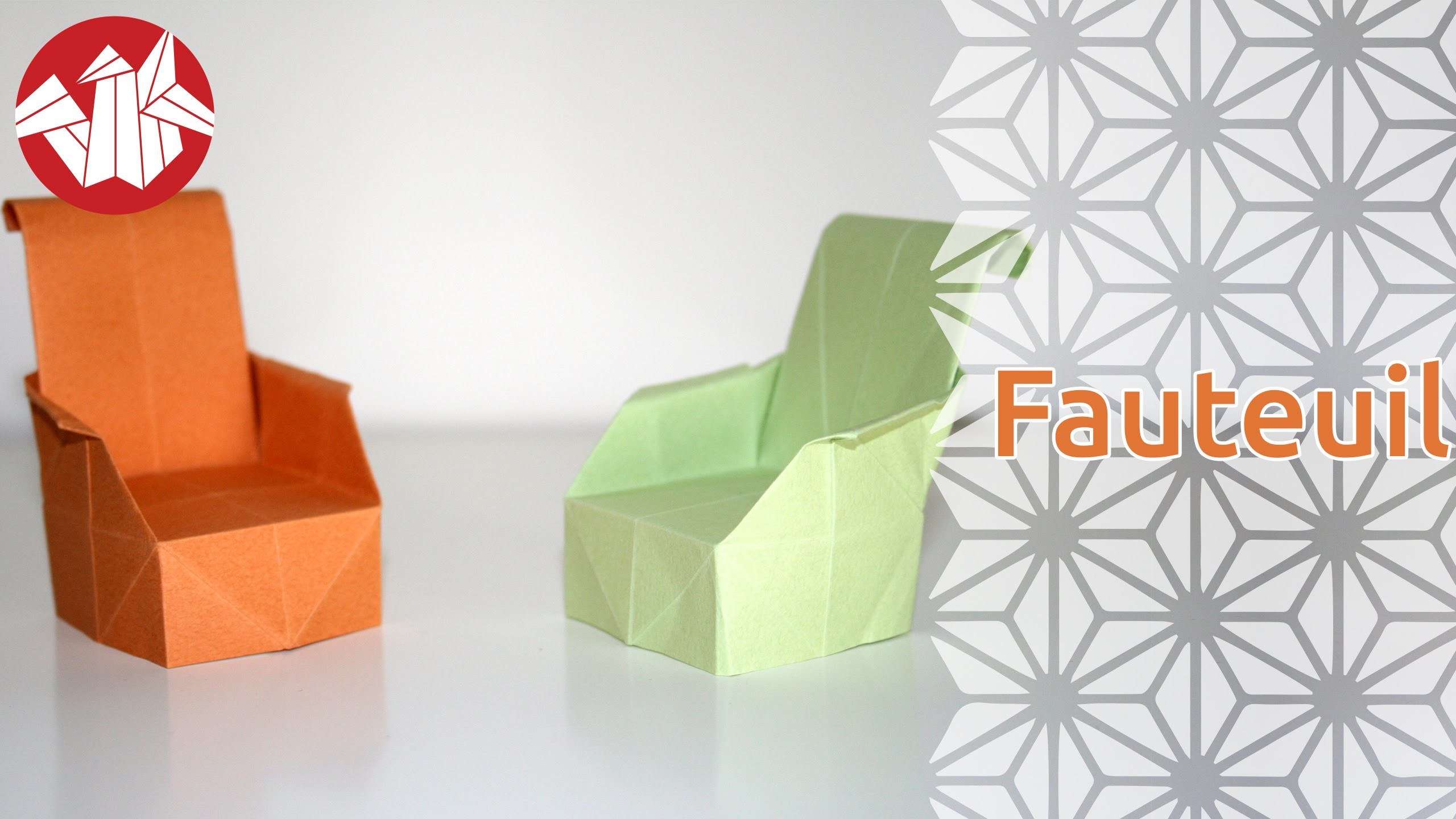Origami - Fauteuil [Senbazuru]
