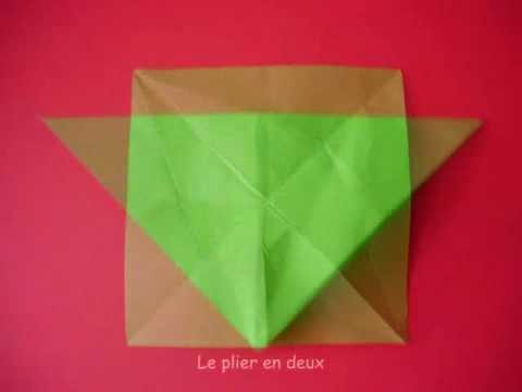 Origami tulipe