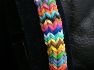 Bracelet  " Rond " Rainbow Loom® Tutoriel Français (Niveau Intermédiaire)