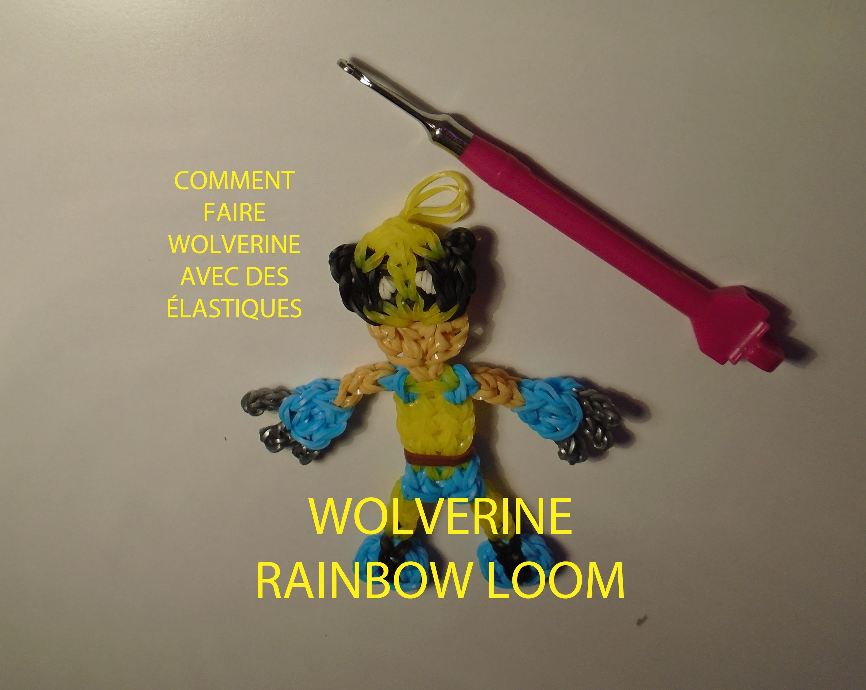 Série X-Men Rainbow Loom Wolverine
