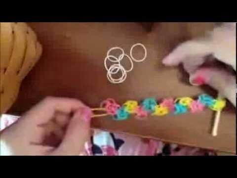 Bracelet zigzag Rainbow Loom explications en français