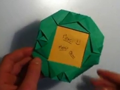 Faire un encadrement en origami - Fabriquer un cadre en papier