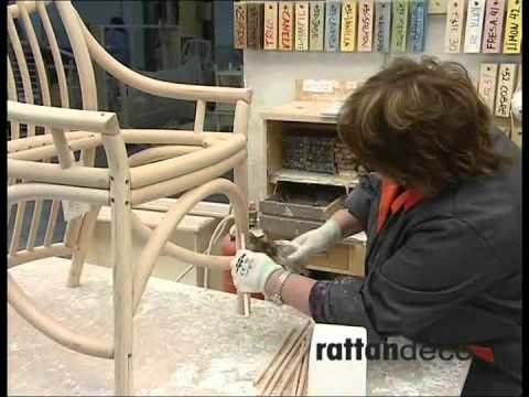 Fabrication d'une chaise en rotin