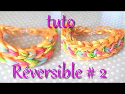 [ tuto ] bracelet élastique réversible #2
