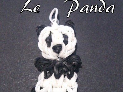 Panda Rainbow loom® Tutoriel Français (Niveau Intermédiaire)