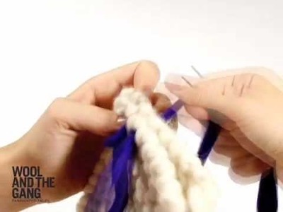 11 Assembler votre tricot - tutoriels par Wool and the Gang
