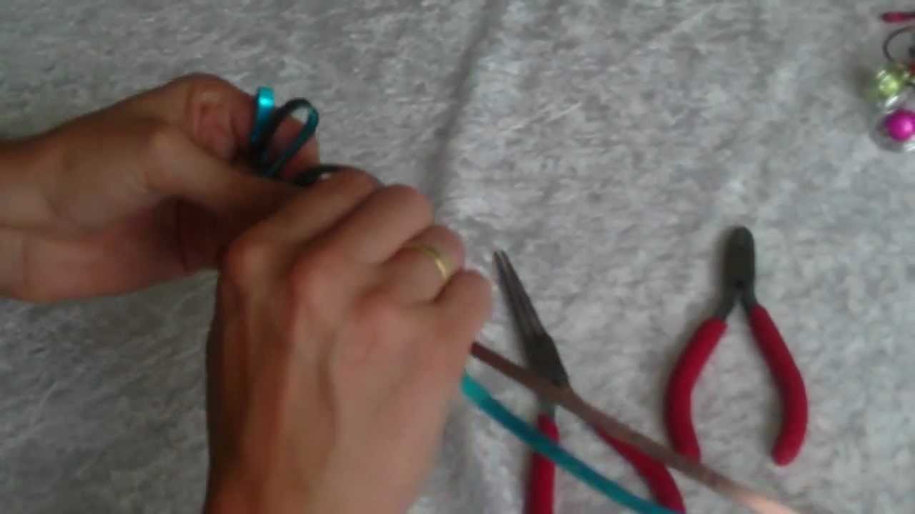 Tutoriel : bracelet et bague en fil d'alu plat