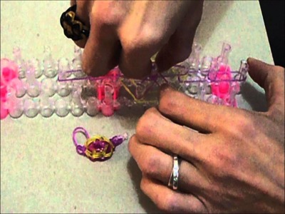 Bague Loom Fleur Simple - Tutoriel Français