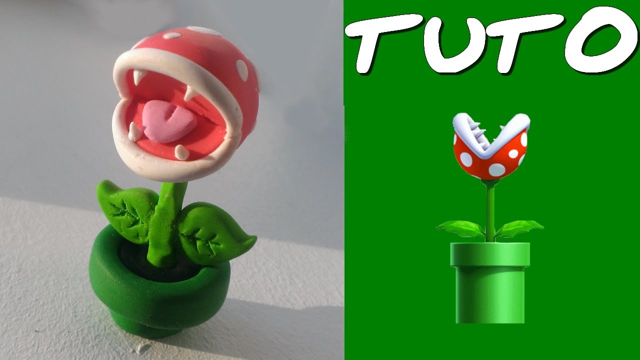 TUTO FIMO | Plante carnivore (de Mario)