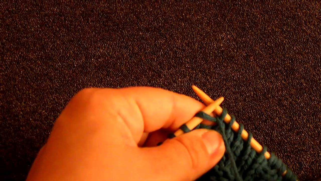 Apprendre à tricoter : tricoter 3 fois la même maille