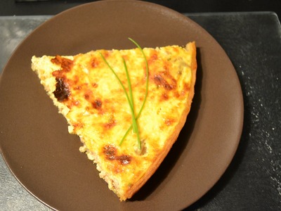 QUICHE AU THON - RECETTE RAPIDE