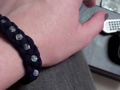 Tutoriel : Réaliser un bracelet tresse avec 4 brins