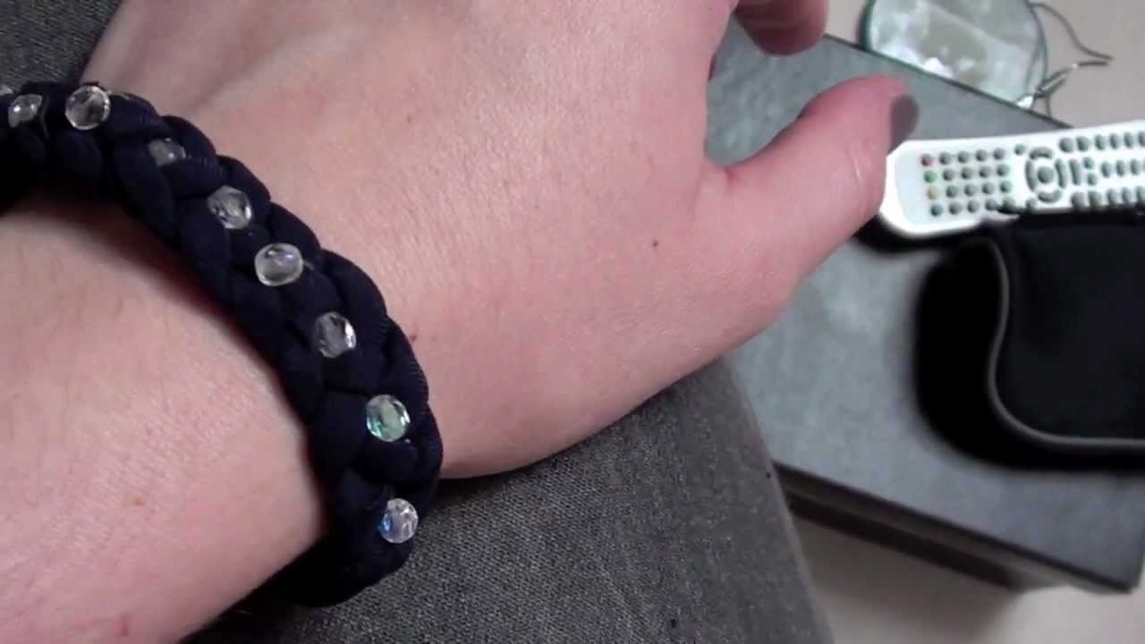 Tutoriel : Réaliser un bracelet tresse avec 4 brins