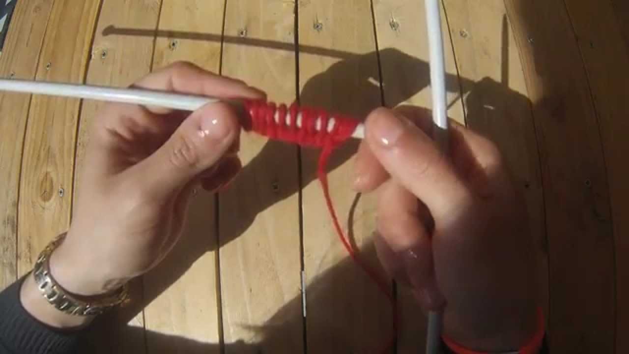 4 façons de monter les mailles au tricot DIY.4 maneras de montar los puntos