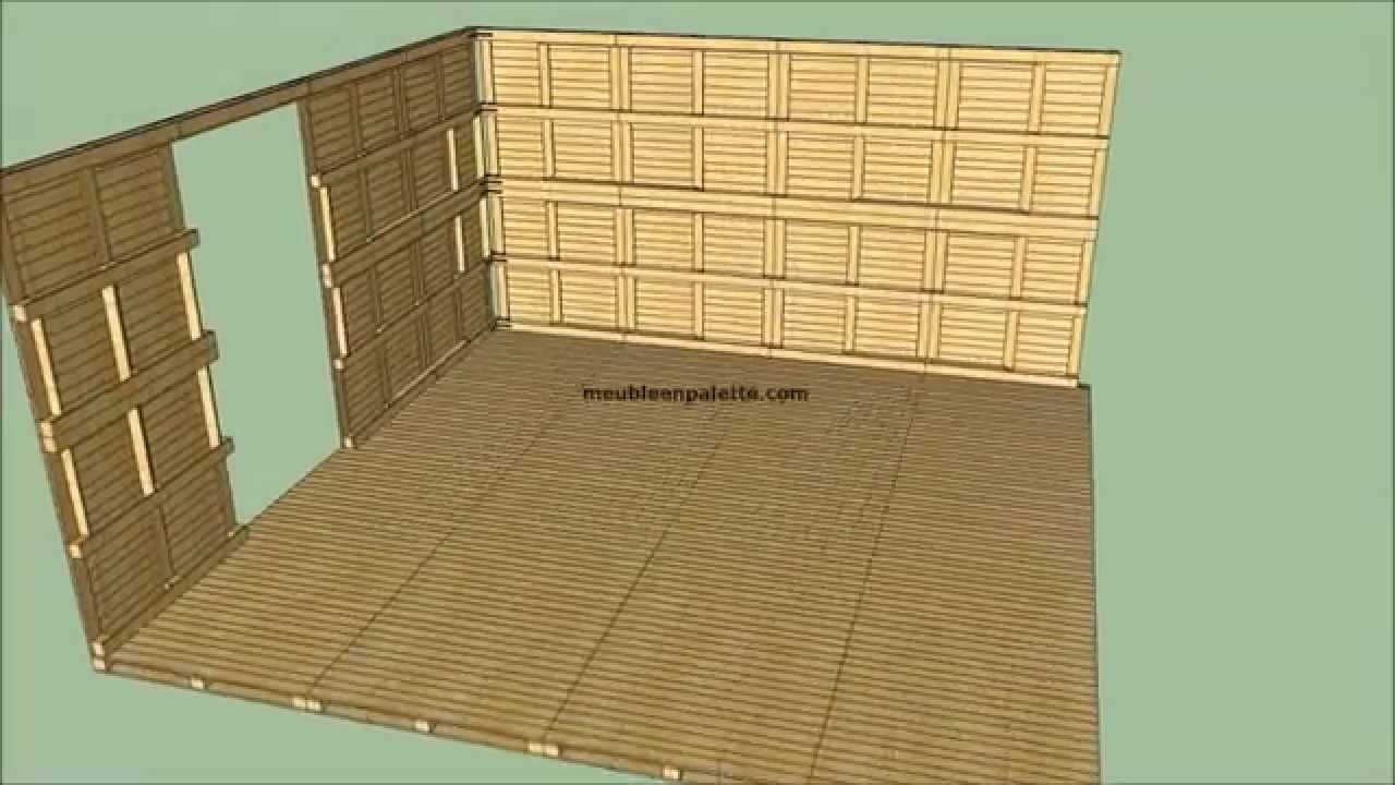 Comment construire une maison avec des palettes