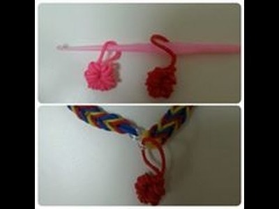 TUTO: Fleur pour décorer un bracelet (crochet)