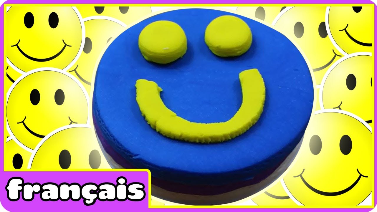 Gâteau Souriant en Pâte à Modeler | How to Make Play Doh Happy Face Cake | Play Doh Creations
