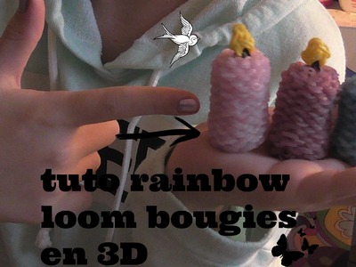 TUTO RAINBOW LOOM BOUGIES 3D