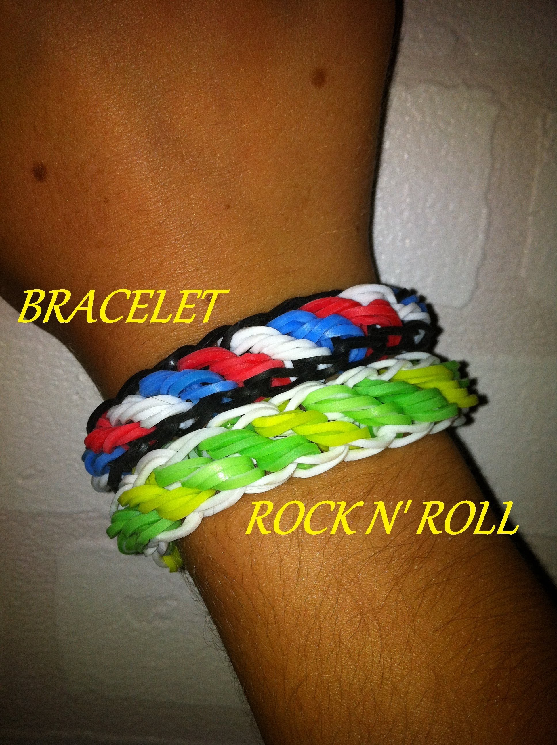 D.I.Y Bracelet Élastique "Rock N' Roll" Niveau Intermédiaire.