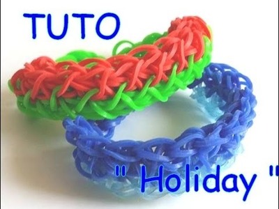 [ TUTO ] bracelet élastique holiday " vacances"