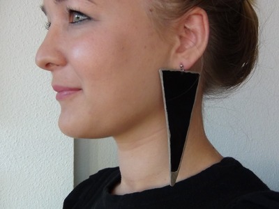 Tutoriel : Boucles d'oreilles en plastique dingue !