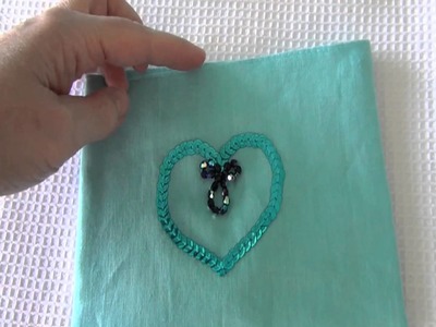 ► BRODERIE.  TUTO SAC BIJOU INCLUS DANS LA  FORMATION BRODERIE FACILE EN  VIDEO HD ♥