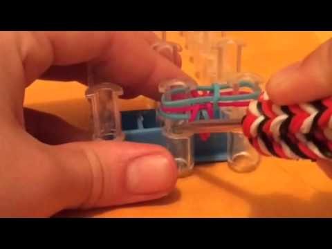 Comment faire un bracelet en élastiques  - fishtail