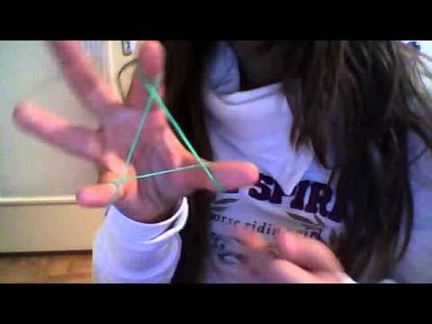 Comment faire une etoile avec un elastique