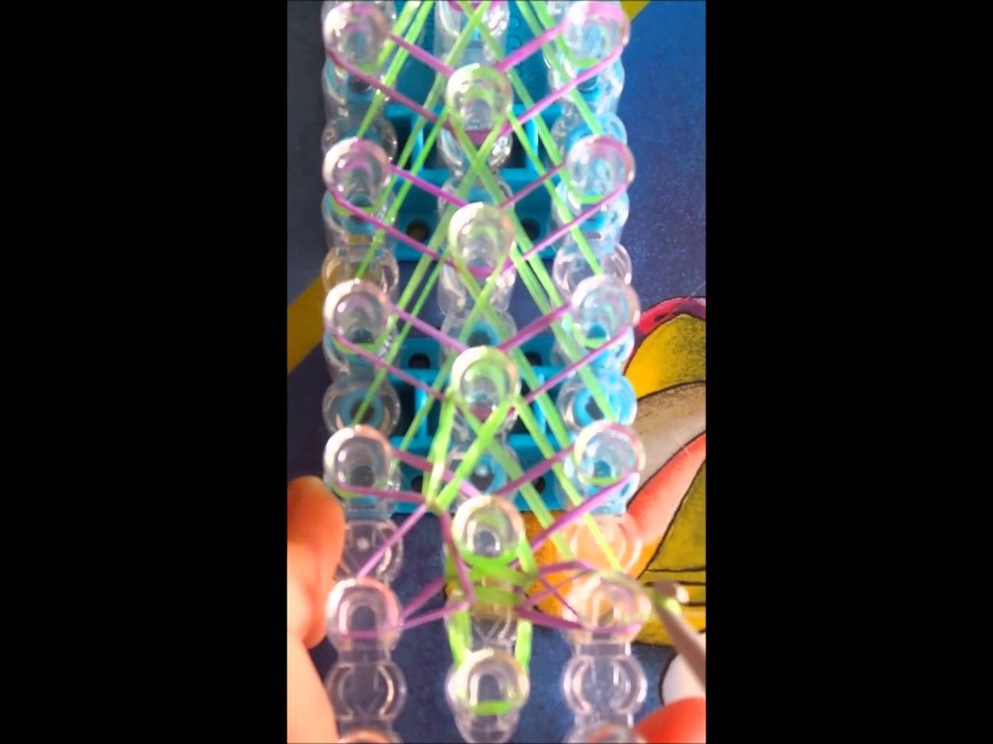 Tutoriel bracelet coeur - [Rainbow Loom]