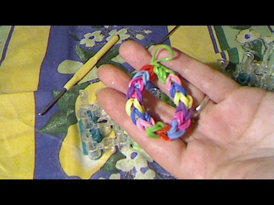 Rainbow loom francais Lettre O ( loom band )