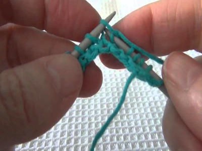 ► TRICOT.  AUGMENTATIONS DANS LE RANG au tricot en VIDEO HD ♥