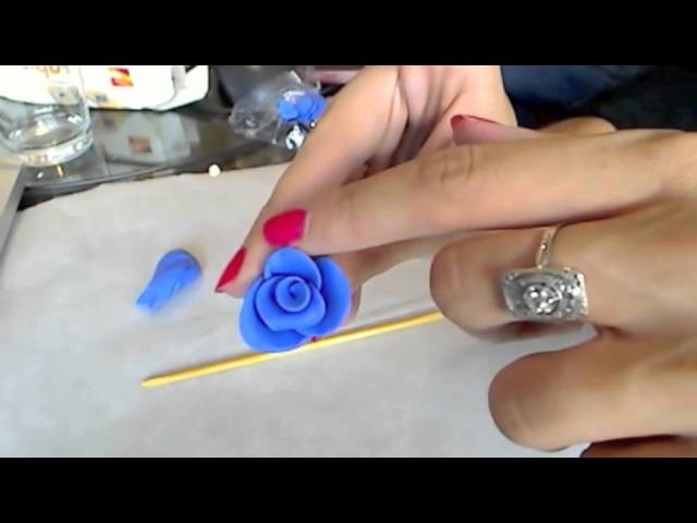 Tuto Fimo : réaliser une rose, simple et rapide