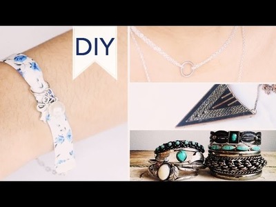 DIY | Bijoux (bracelet liberty, collier. )