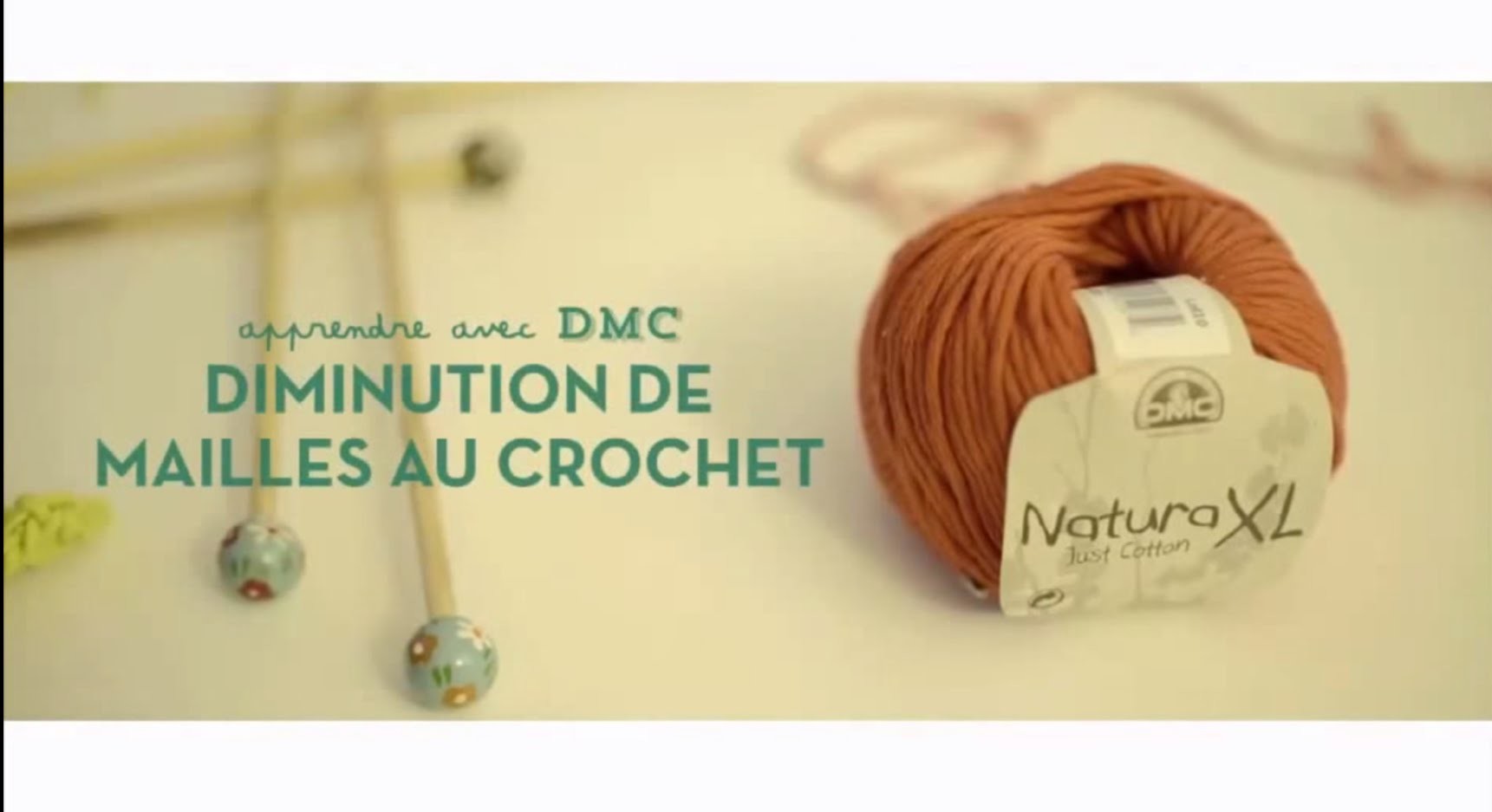 DIY Crochet : Diminution de mailles au crochet avec DMC