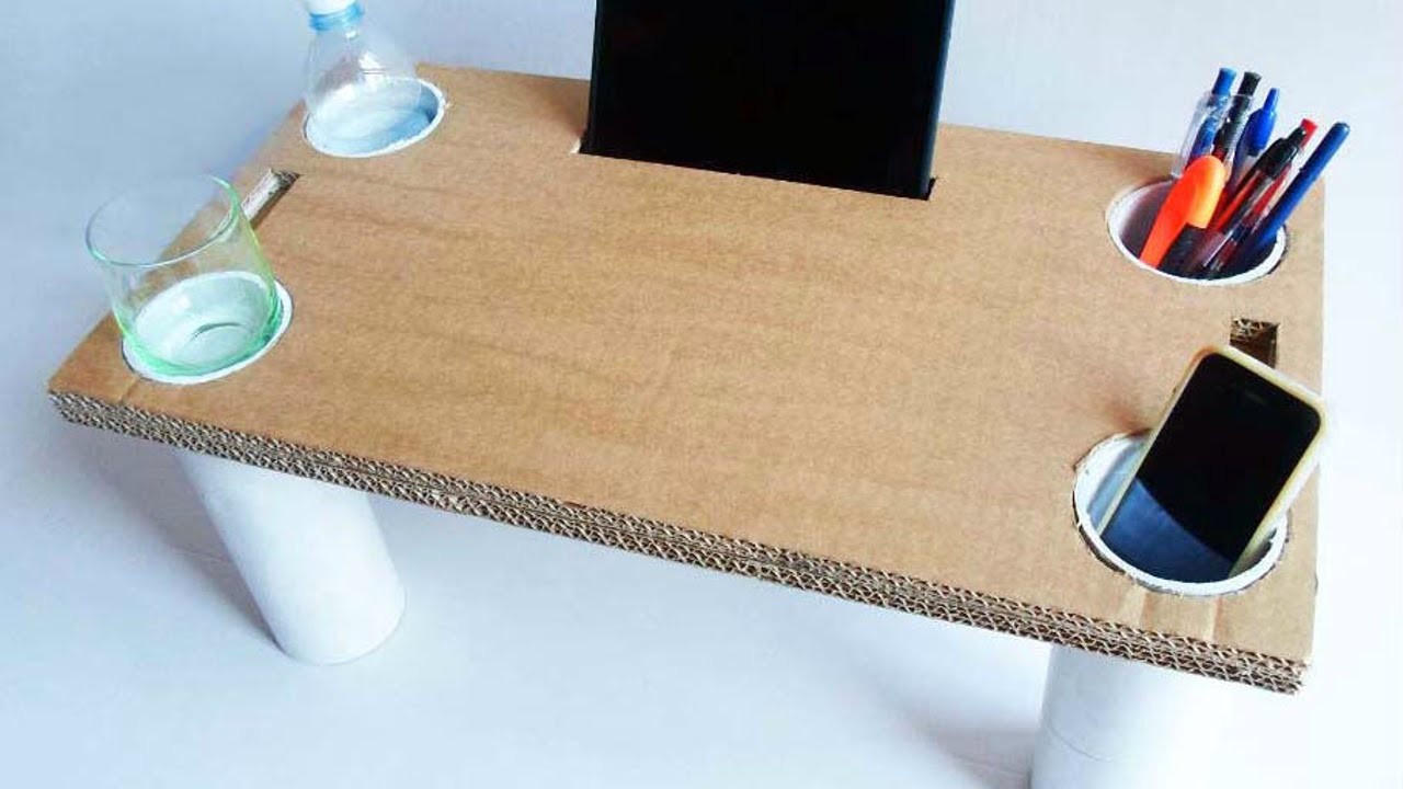 Construisez une table de lit en carton - DIY Maison - Guidecentral