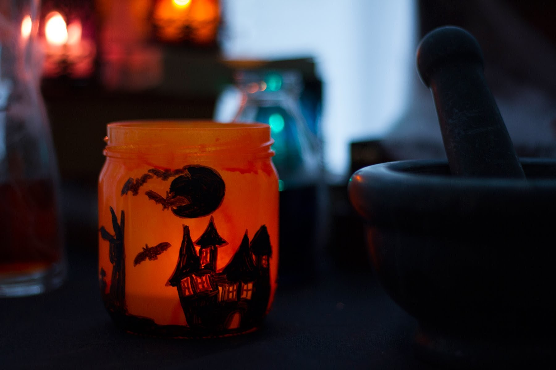 DIY Halloween - Comment réaliser une Lanterne enchantée