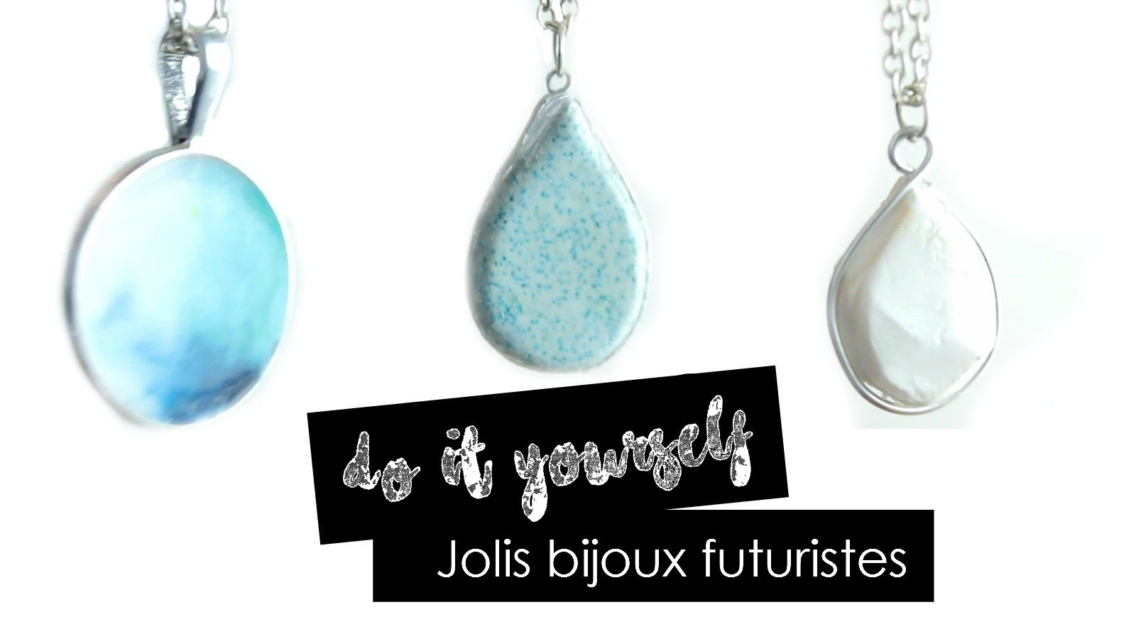 || DIY || Jolis bijoux futuristes