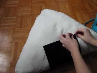 How to make a onigiri pillow. Comment faire un coussin Onigiri