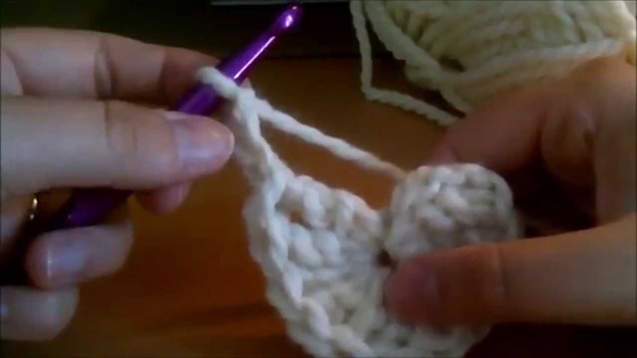 DIY - Coeur au crochet (spécial gauchers)