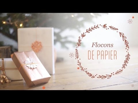 DIY Noël : Flocons de papier