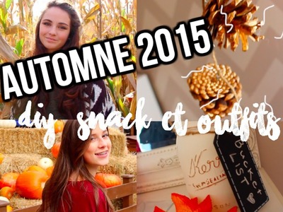 AUTOMNE | DIY, snack & outfits