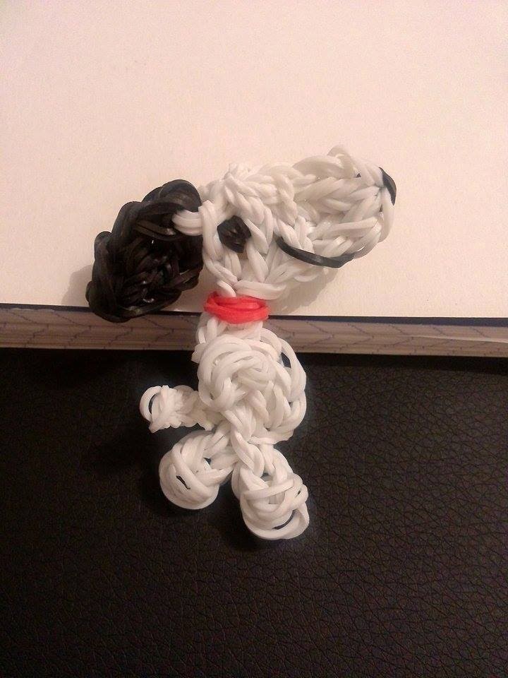 Snoopy en Loom Tutoriel en Français
