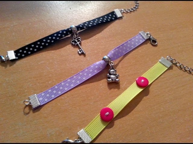 DIY : Création Bracelet-Ruban.