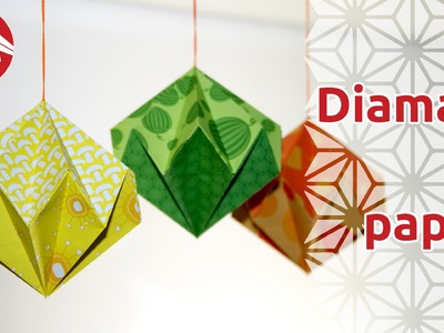 Origami - Diamant de papier - Paper Diamond [Senbazuru]